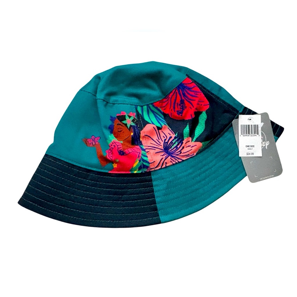 Disney Parks Encanto Isabella & Luisa Teal Bucket Hat